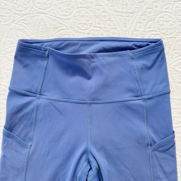 Lululemon F&F High-Rise Running Tights 25" Inseam, Wild Indigo - Picture 4 of 7